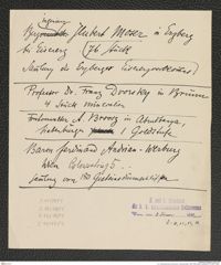 k.k. naturhistorisches Hofmuseum, Intendanzakten 1885-1896 (Hauer), Aktenzahl Z.13/1891, Seite 1